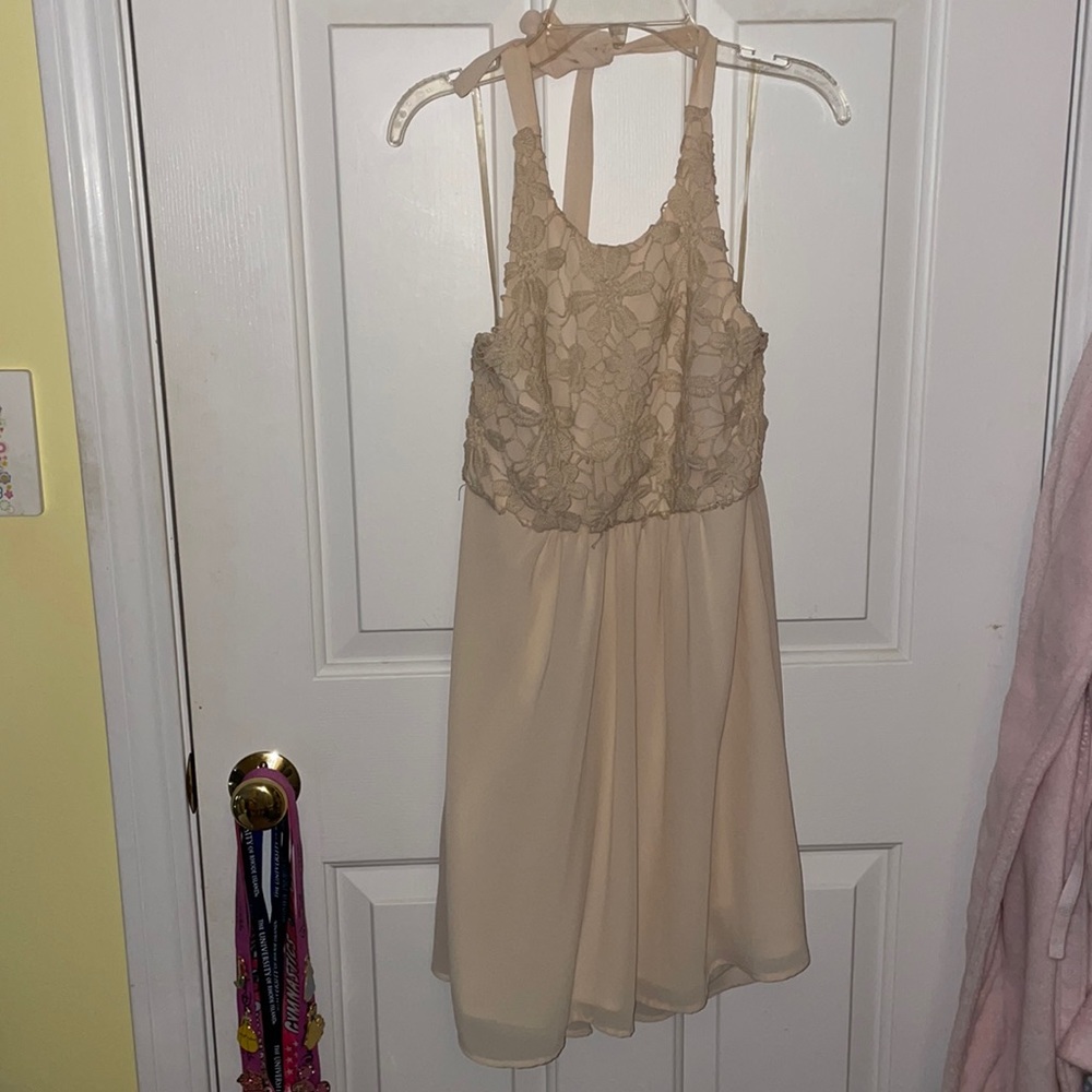 Lace Halter Dress